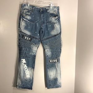 REDAPE distressed jeans